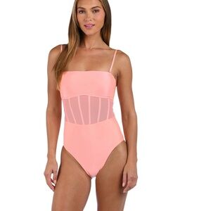SUNSHINE 79
Bandeau One Piece Swimsuit nwt